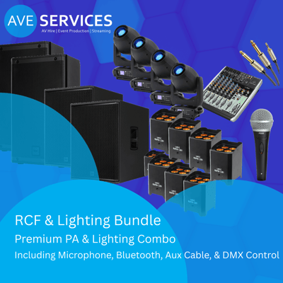 Premium PA & Lighting Combo - Option 9