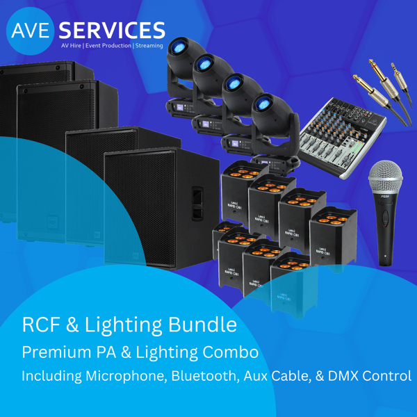 Premium PA & Lighting Combo - Option 9