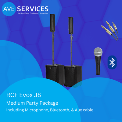 RCF Evox J8 Medium party package
