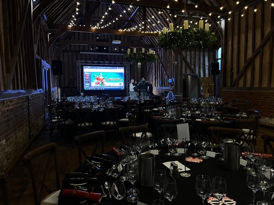 LED Video wall, video wall, large screen, large format, lillibrook manor, Maidenhead, Berkshire, M4, Speakers, Subs, Staging, Stage, Lightings, Uplighters, Comfort monitor, 32" screen, audio visual, av, ave services, conference, awards, meeting, event, events, AVE Services