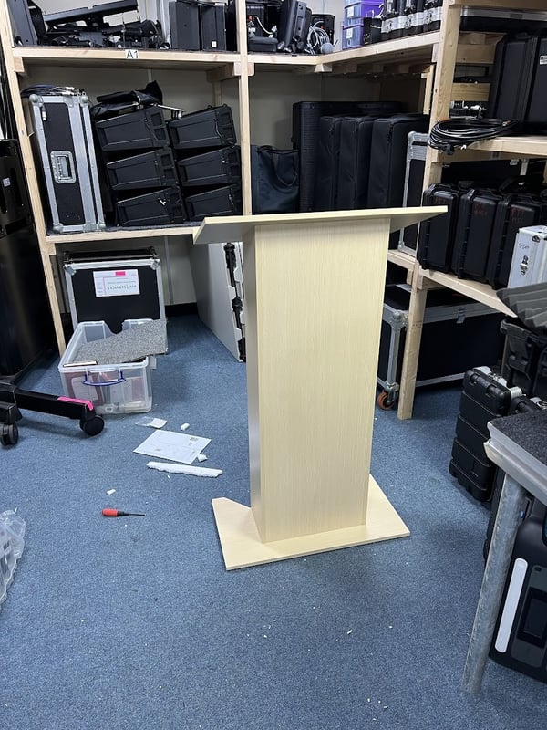 Wooden Lectern (Ex-hire)
