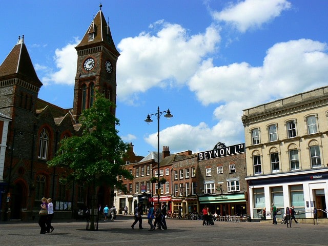 Newbury Berkshire market place corn exchange