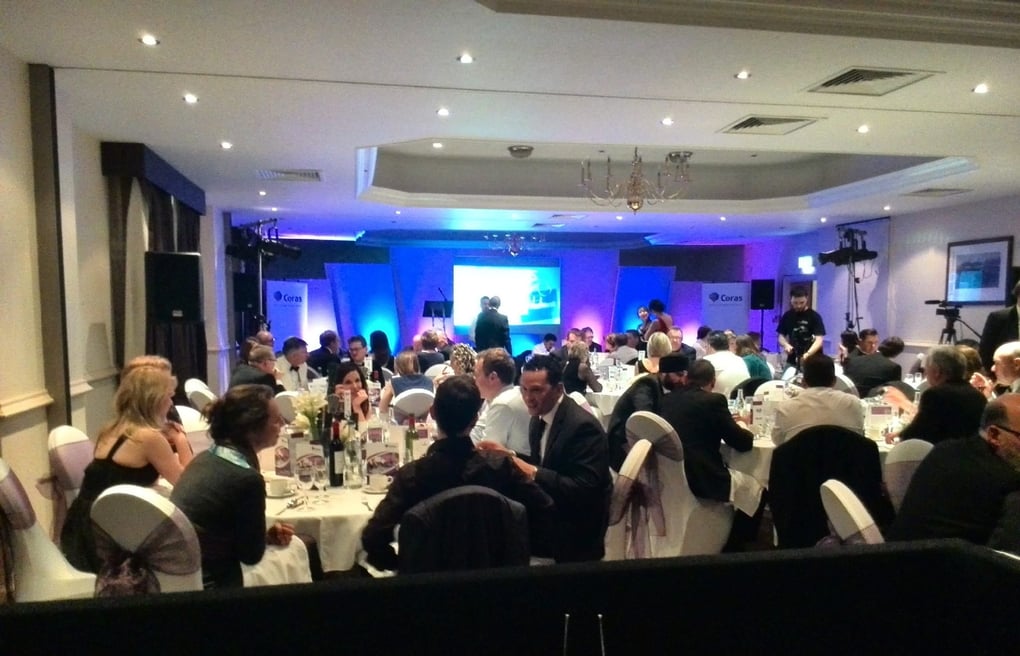coras business awards av services newbury hilton