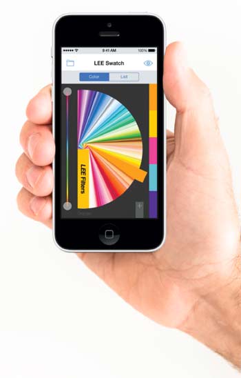 LEE Filters Swatch App Lighting Designers