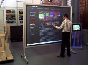 large-screen-interactive-touch-bezel