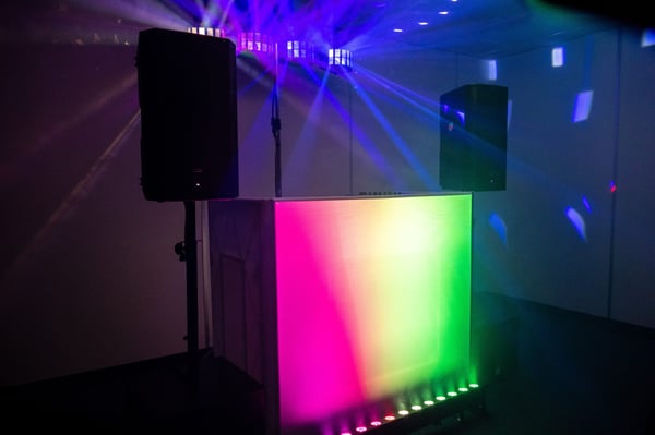 DJ Lighting and audio equipment for hire / rental Newbury berkshire