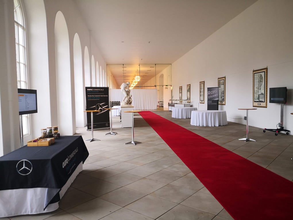 Screen hire, Wales, M4, Large screen hire, 50" screen, 50" trolley stand, Exhibition, Castle, content display, av, av supplier, av, audio visual, screen hire, visual hire, ave, AVE Services, Berkshire, Oxfordshire, Hampshire