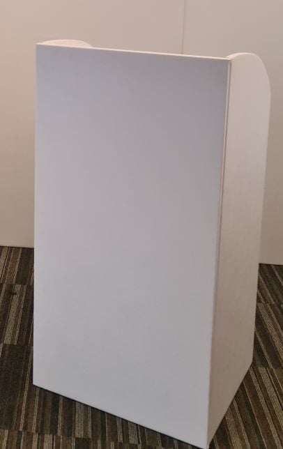 White lectern