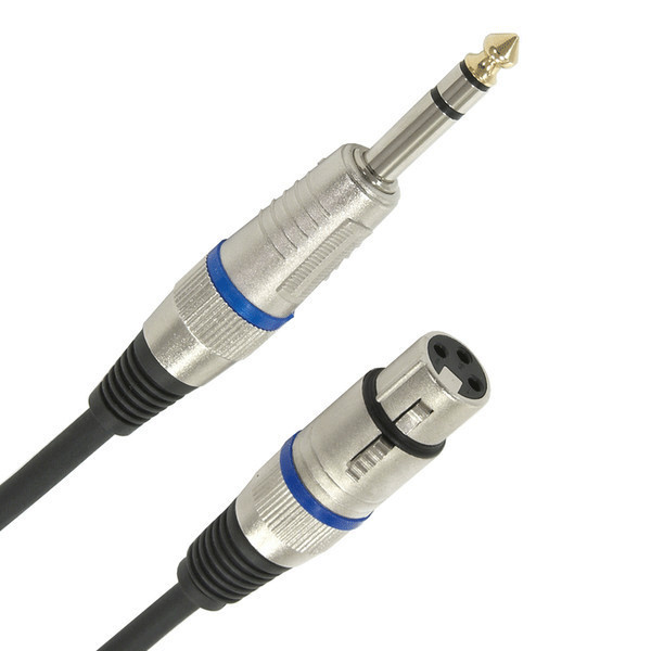 1/4" Jack - F XLR