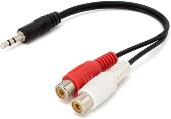 3.5MM Jack- RCA F