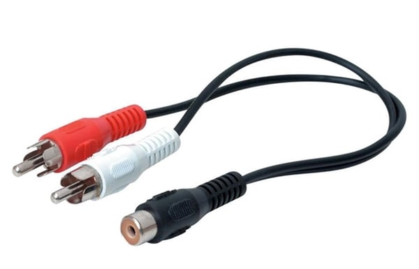 F-M RCA Splitter