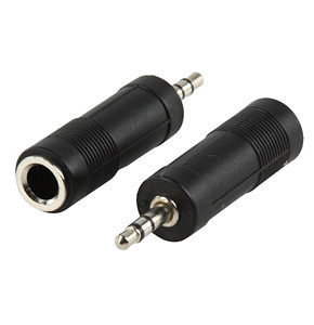 F 1/4" Jack- M 3.5mm Jack
