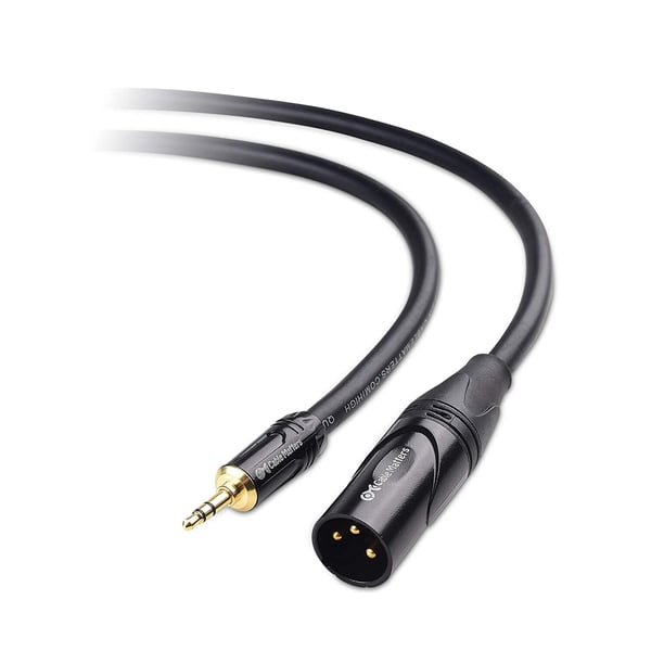 3.5 To XLR-M