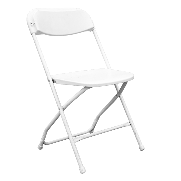 White Folding Chair