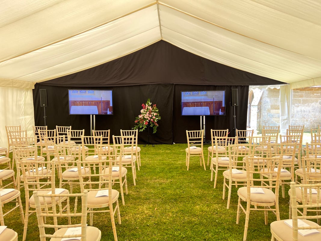 65" screens, live relay, repeater screens, funeral, av hire, screen hire, large screens, audio visual equipment, conference, meeting, berkshire, oxfordshire, m4, london, ave services