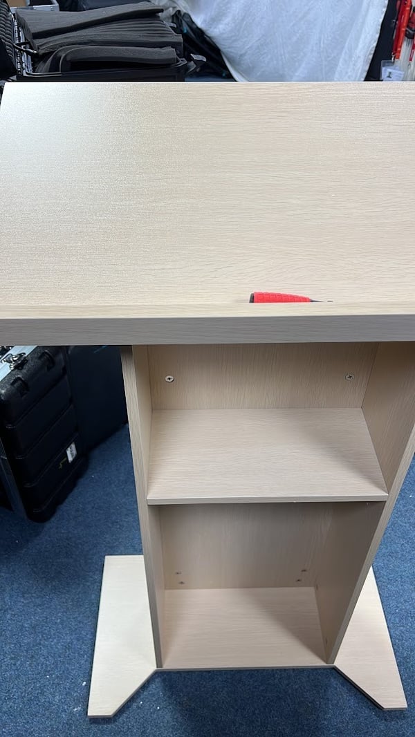 Wooden Lectern (Ex-hire) - Image 2