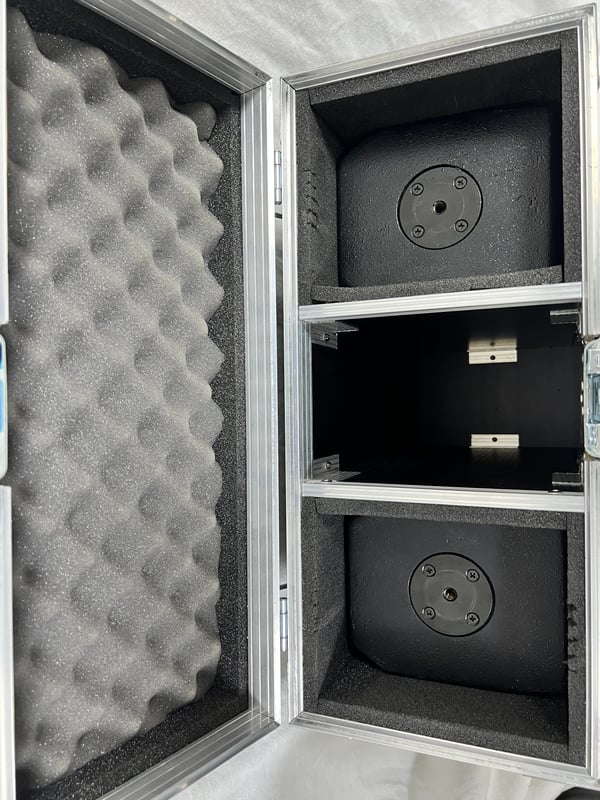2x Achat 204A Black + Flight case (Ex-hire) - Image 12