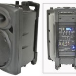 Battery powered PA system outdoor sports events equipment hire newbury berkshire