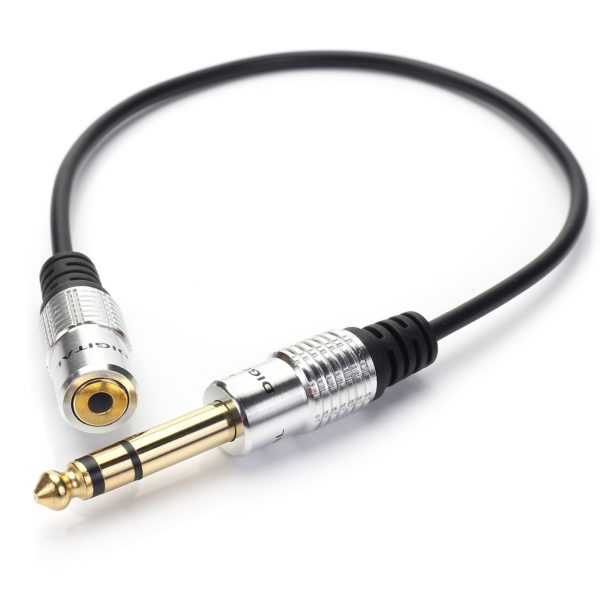 F 3.5MM Jack- 1/4" M Jack