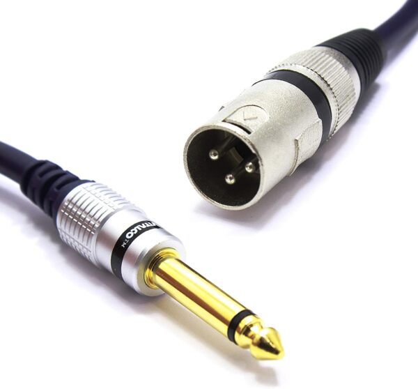 M XLR- M 1/4" TS