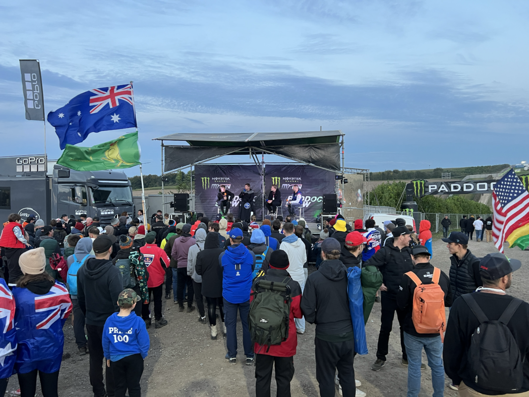 Motocross, Monster energy, PA system, lights, uplighters, wireless microphones, outdoor event, technicians, video wall, led video wall, large event, viip area, moto, Winchester, Hampshire, M3, motocross, conference, awards, av, audio visual, AVE Services
