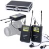 K&F Concept M9 Wireless Microphone kit (Ex-hire)