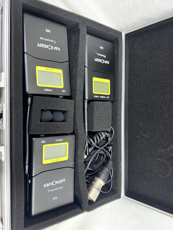 K&F Concept M9 Wireless Microphone kit (Ex-hire) - Image 4