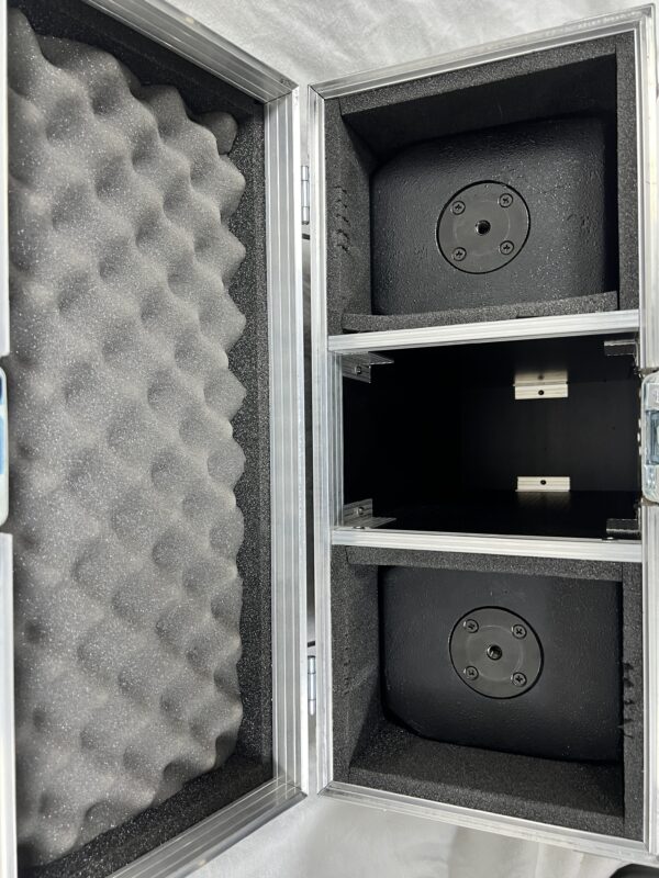2x Achat 204A Black + Flight case (Ex-hire) - Image 12
